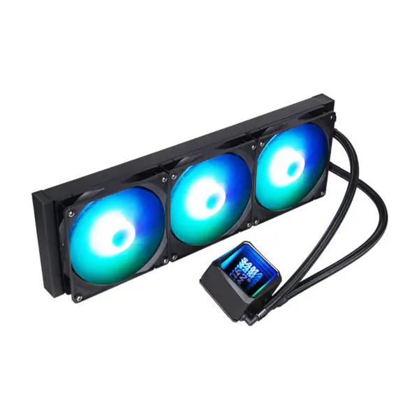 Sama Přizpůsobitelné logo Vodní chladič 45,1cfm-90,3cfm Chladič Výkon rozptylu tepla Cpu Chladicí ventilátor