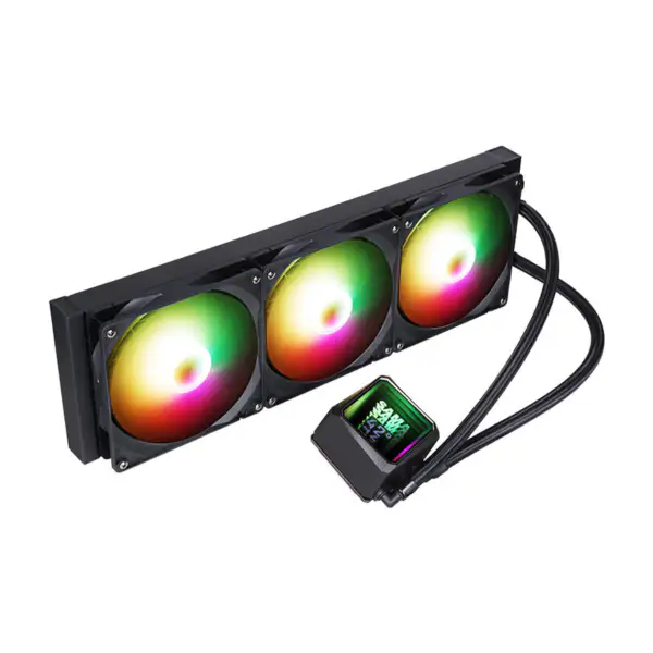 Sama Přizpůsobitelné logo Vodní chladič 45,1cfm-90,3cfm Chladič Výkon rozptylu tepla Cpu Chladicí ventilátor
