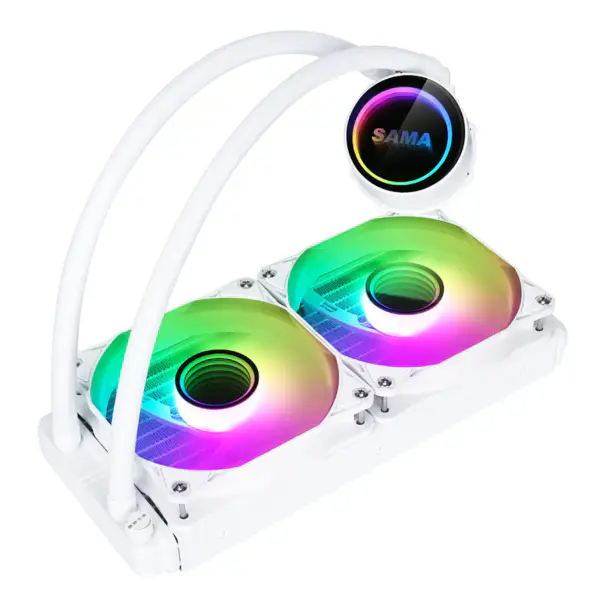 Sama Customization 240mm Argb White Vodní chlazení Cpu Vodní chladič