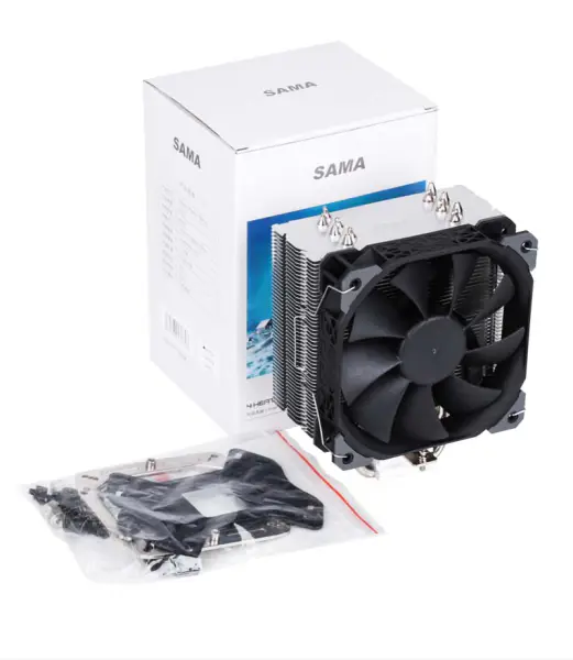 Sama přizpůsobení 6 tepelných trubic Cpu Air Cooler chladič Cpu Fan Cooler