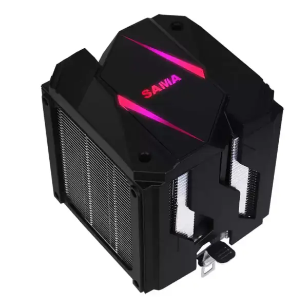 Chladič procesoru Sama Customized Rainbow Direct Contact Fan kompatibilní s Intel a Amd