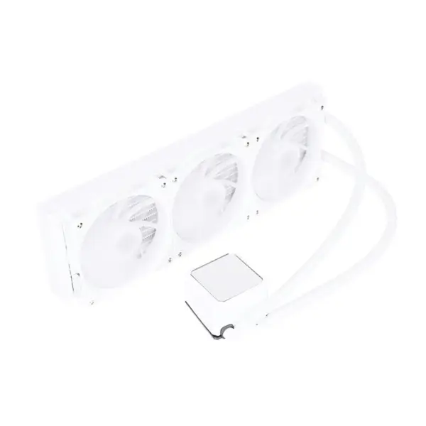 Sama Display Cpu Core Temperature Cpu Cooler 76.67cfm Light Adjustable Aio Cpu Cooler 360mm LCD Liquid Cooler