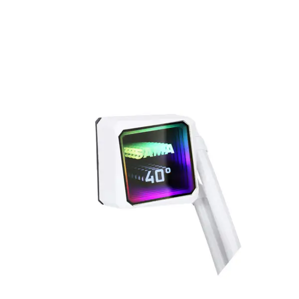 Sama Display Cpu Core Temperature Cpu Cooler 76.67cfm Light Adjustable Aio Cpu Cooler 360mm LCD Liquid Cooler