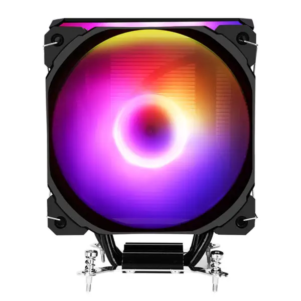 Sama Double 120*120*25mm Pc Rgb Fan Cpu Air Cooler Forpc Cpu Cooling