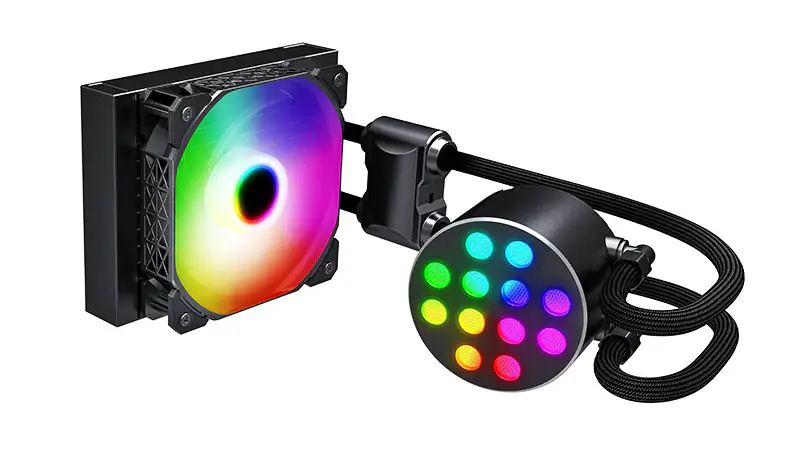 Sama Efficient 120mm chladič Black Cpu Liquid Cooling