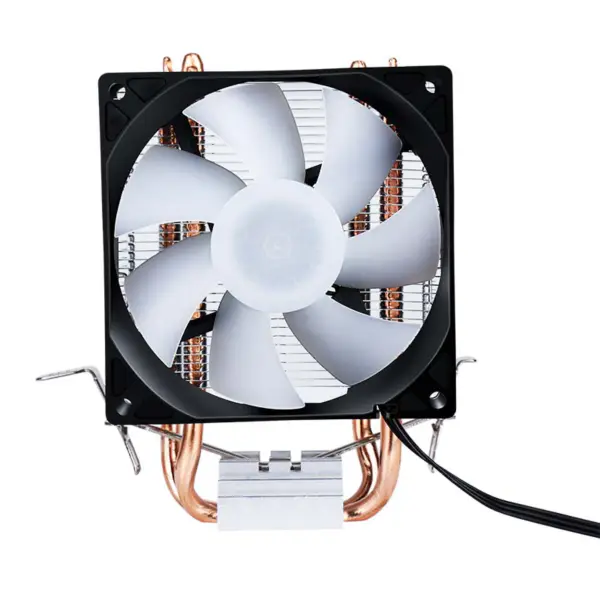 Sama Efektivní tiché 2 tepelné trubky Chlazení ventilátoru Chladič Pc Intel Amd Cpu Air Cooler Fan pro počítačové procesory