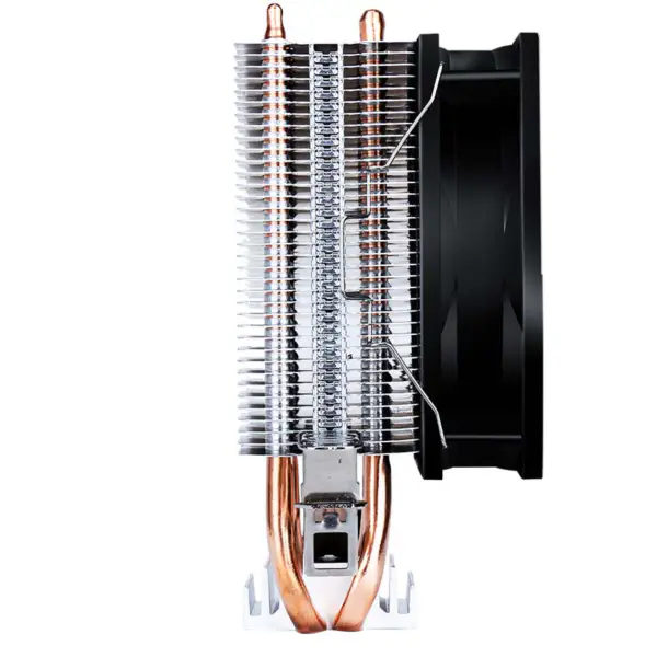 Sama Efektivní tiché 2 tepelné trubky Chlazení ventilátoru Chladič Pc Intel Amd Cpu Air Cooler Fan pro počítačové procesory