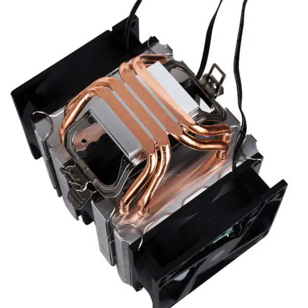 Sama Color Intel 775/115x/1700 4 Heat Pipes Triple Pwm Fans Cpu Cooler Frgb For Gaming Pc