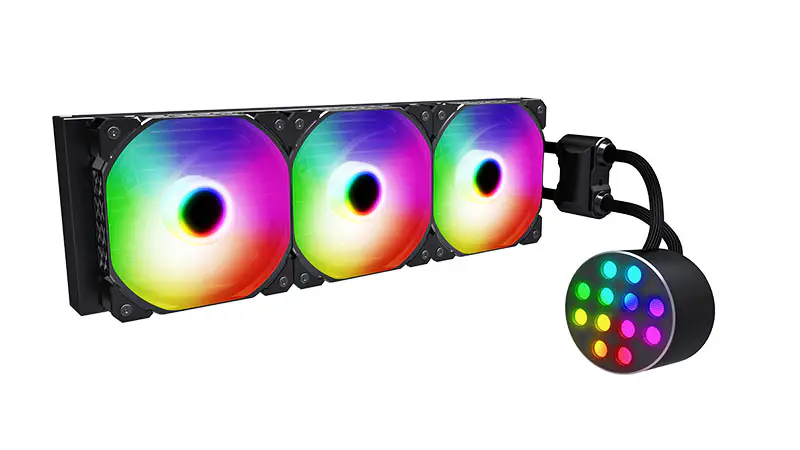 Sama Gpu Vodní chlazení Systémová deska 360mm chladiče Počítačový kapalinový chladič pro CPU