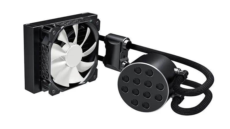 Vysoce účinný 120mm černý chladič CPU s kapalinovým chladičem Sama