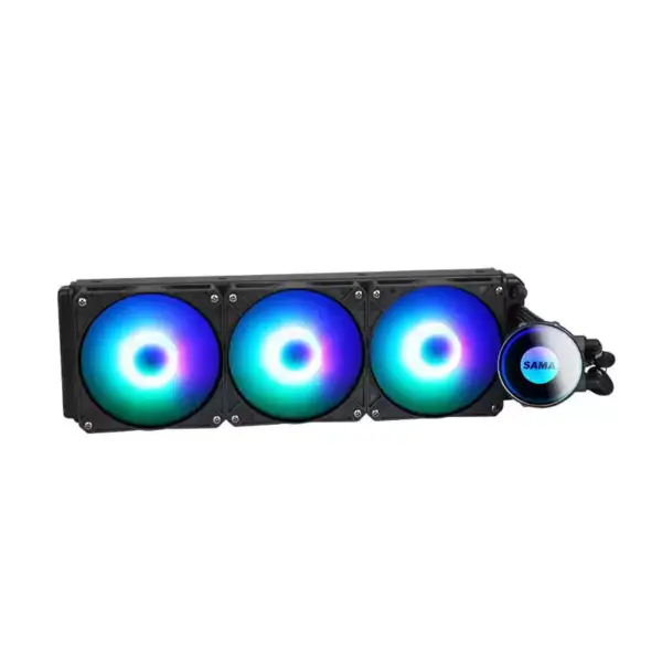 Sama Intel Amd 360mm barevné RGB Led Glow Počítačový procesor Měděný chladič Pc Liquid Aio Cpu Vodní chlazení Pc