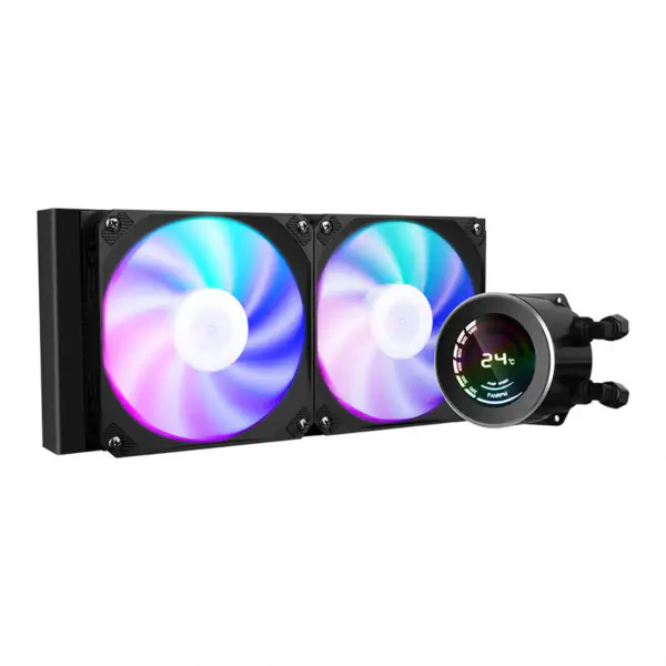 Sama LCD displej 240mm Pwm Aio Argb Cpu Liquid Cooler Cpu Water Cooling