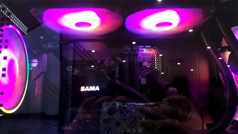 Sama Led Watercooling 360mm Gpu Vodní chlazení Blok Cpu Vodní chlazení Ventilátorový systém