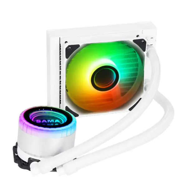 Sama Lga 2011 Měděný chladič vodního procesoru Vzduchové chlazení Pc Rgb Aio Cpu Case 12cm Liquid Water Cooler System Cpu Universal