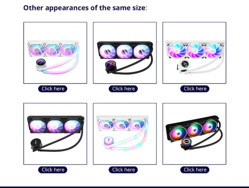 Sama Lga 2011 Měděný chladič vodního procesoru Vzduchové chlazení Pc Rgb Aio Cpu Case 36cm Systém kapalinového vodního chlazení Cpu Universal