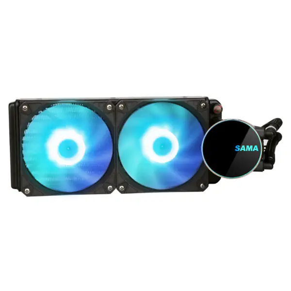 Sama Nový vodní chladič pro PC Chlazení CPU Vodní chladič Systém chlazení PC Case Chlazení CPU Kapalinový chladič