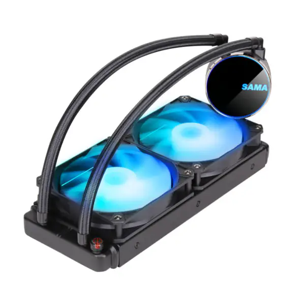 Sama Nový vodní chladič pro PC Chlazení CPU Vodní chladič Systém chlazení PC Case Chlazení CPU Kapalinový chladič
