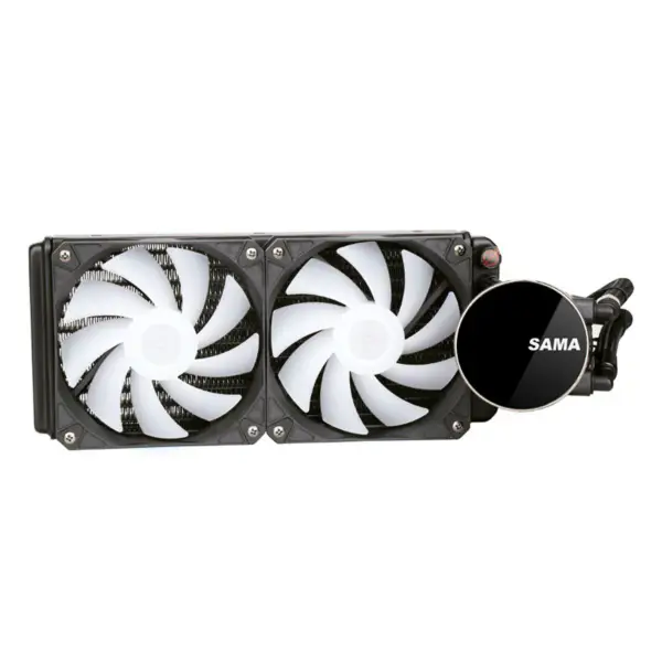 Sama Nový vodní chladič pro PC Chlazení CPU Vodní chladič Systém chlazení PC Case Chlazení CPU Kapalinový chladič