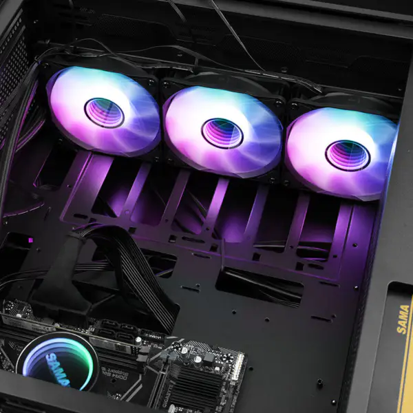 Sama Radiator Black Cpu Liquid Cooler pro počítačovou skříň