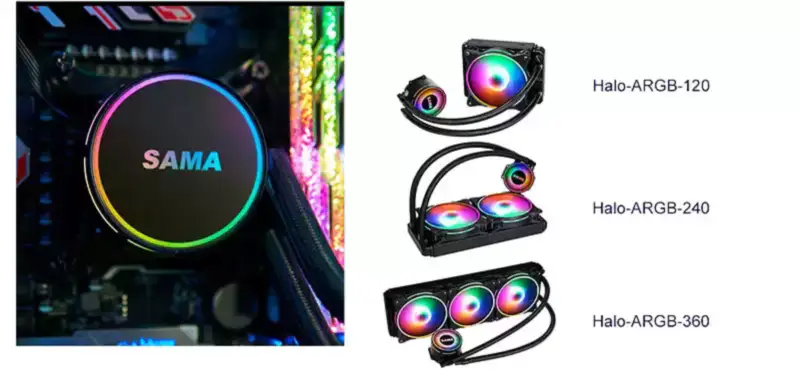 Sama Pc 360mm chladič Liquid Aio Cpu Cooler Gpu Water Cooling Kit System For Cpu