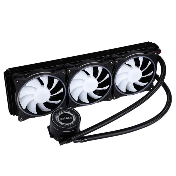 Sama Počítačový procesor 360mm Aio Cpu kapalinové chlazení Vodní chladicí souprava Pc systém