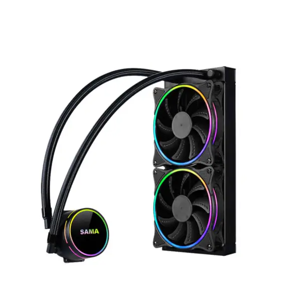 Sama RGB počítačový měděný chladič rozptylující teplo Pc Am4 Gpu Aio Cpu kapalinový chladič Vodní chlazení