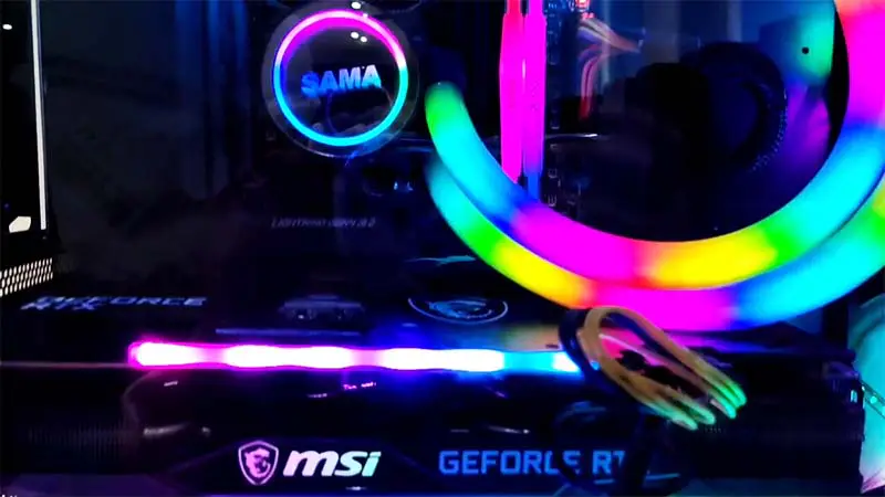 Sama Rotační vodní čerpadlo Aio Cpu Liquid Cooler Pro Amd Ryzen/intel Lga 1700 Kompatibilní
