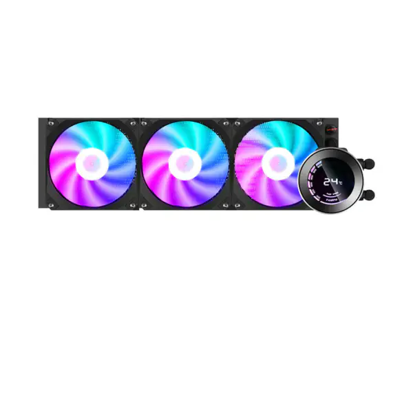 Sama Super Strong Rotating Lcd Water Cooling Aio 360 Liquid Cpu System For Cooler Pc Gaming Cases