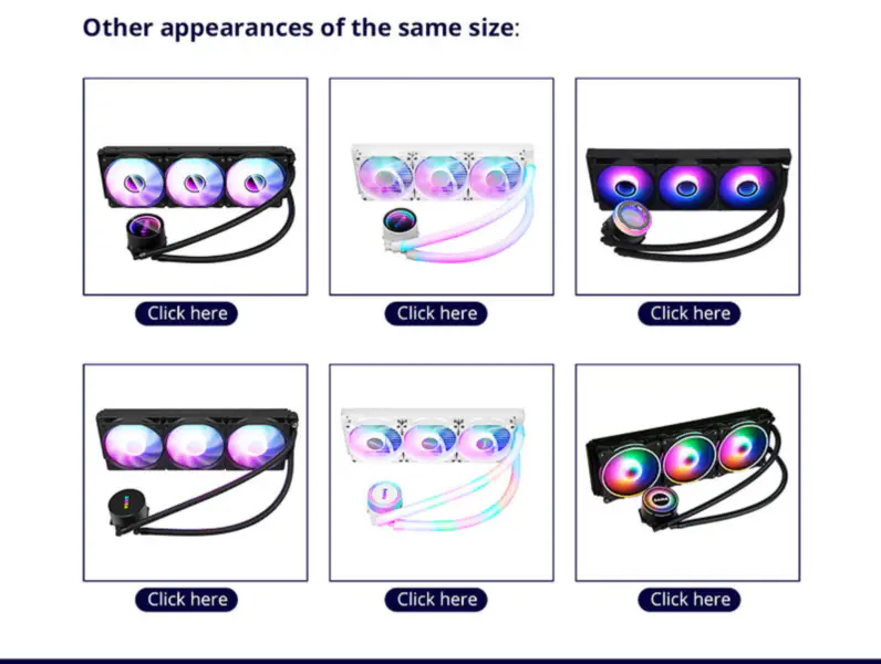 Sama T360mm Cpu Radiator Lcd Display Argb Vodní kapalné chlazení CPU Vodní chladič Aio Cooler pro chlazení CPU