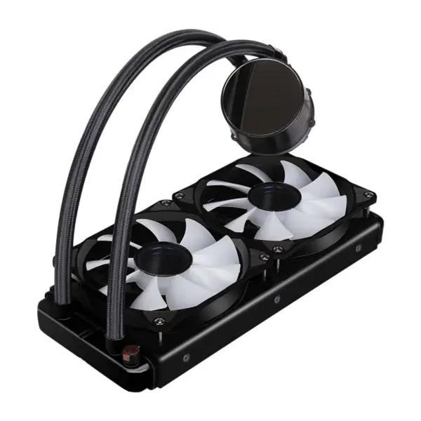 Sama White Gpu Aio Am4 Cooler Cpu Vodní chlazení Ventilátor Liquid Custom Heatdink pro Cpus