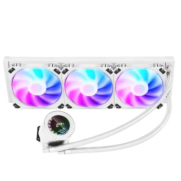 Sama přizpůsobené 360mm osvětlení RGB Liquid Aio Cooler Cpu Liquid Cooler Vodní chlazení Liquid Cooler pro PC