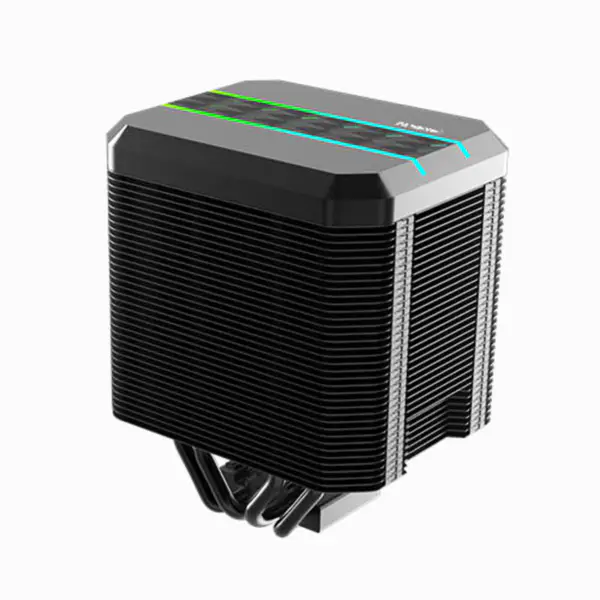 2021 Nový design Alseye Air Cooler Twin-tower s Argb 4 Heatpipes M90 Chladič chlazení