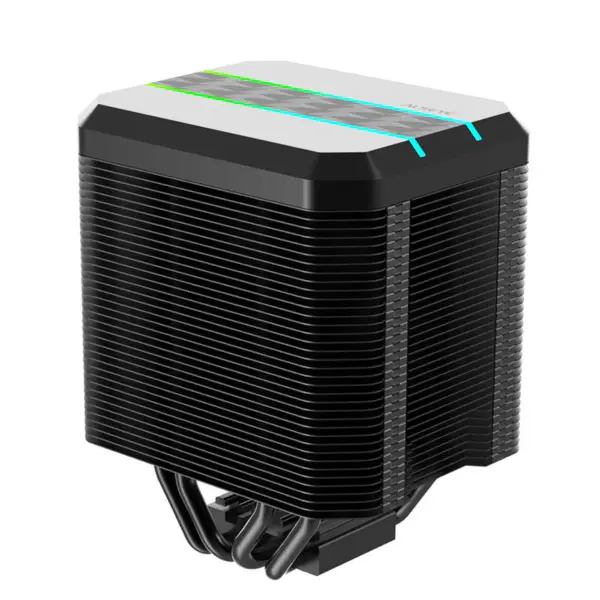 2021 Nový design Alseye Air Cooler Twin-tower s Argb 4 Heatpipes M90 Chladič chlazení