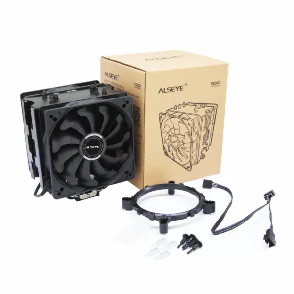 Alseye 120mm barevný vodní chladič procesoru pro Amd intel Pc
