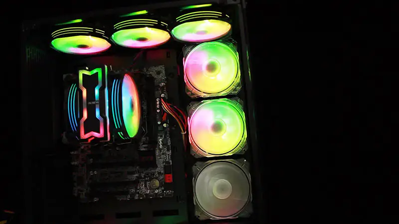 Alseye 120mm ventilátor a chladicí systém pro počítače