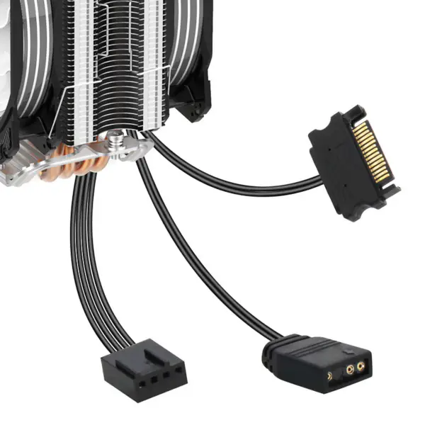 Alseye 120mm ventilátor a chladicí systém pro počítače
