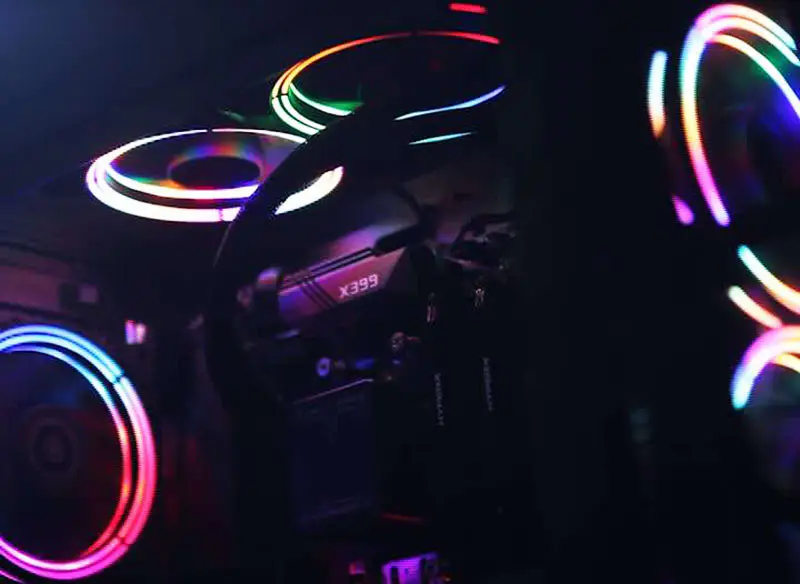Alseye 120mm RGB Liquid Cooking Fan pro herní počítač