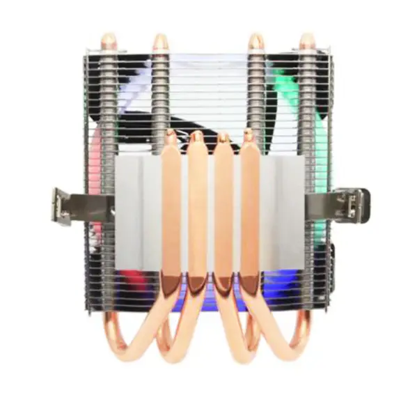 Alseye 2020 RGB Dc12v Tdp 120w Nejlepší chladič Pwm Chlazení PC skříně Cpu Cooler Fan se 4 trubkami