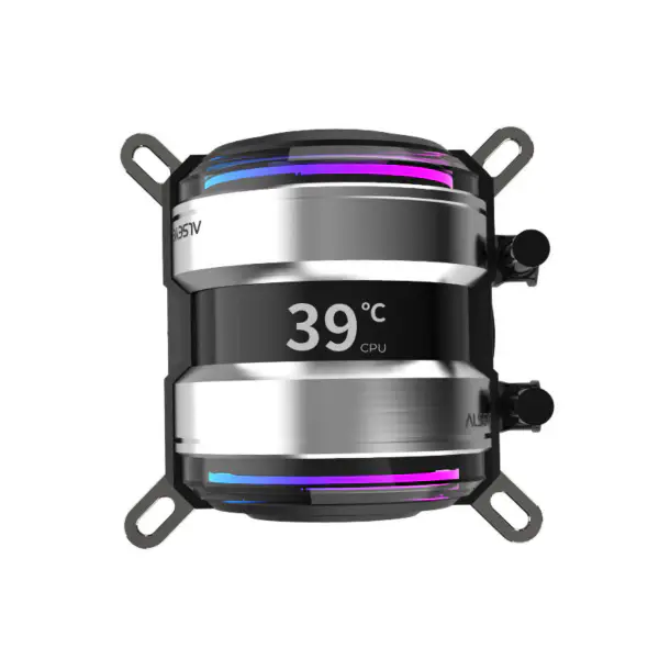Alseye 2023 Newly I360 360mm Dual Pump Real Time Cpu gpu Status Display Liquid Cooler