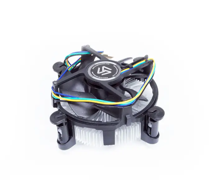 Alseye 4-pin Pwm Cpu Cooler s hliníkovým chladičem 3,5-palcovým ventilátorem pro PC počítač Core I3 I5 I7 Socket 1151 1150 1155 1156