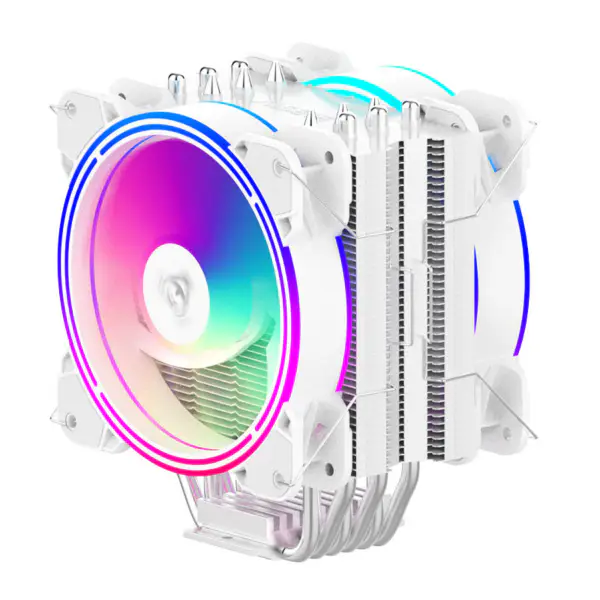 Alseye 6pipes 120mm chladič s dvojitým ventilátorem Argb Cpu Fan Cooler