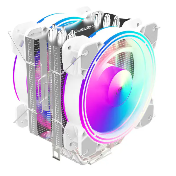 Alseye 6pipes 120mm chladič s dvojitým ventilátorem Argb Cpu Fan Cooler