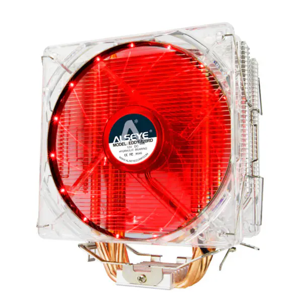 Alseye Ab3701w Výroba Eddy-120r Chladič procesoru se 4 Heatpipe a 120mm chladicím ventilátorem