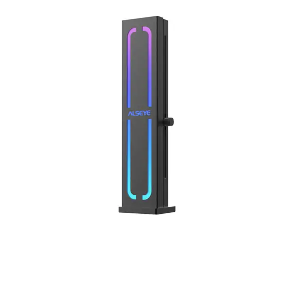 Alseye Accessory Aluminum Alloy Argb Gpu Support Bracket, univerzální černý držák grafické karty