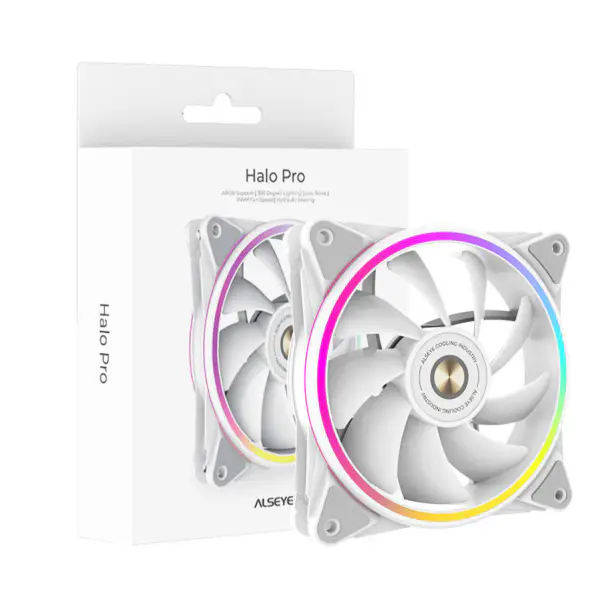 Alseye Argb 120mm 4pin Pwm Dc 12v chladicí ventilátor