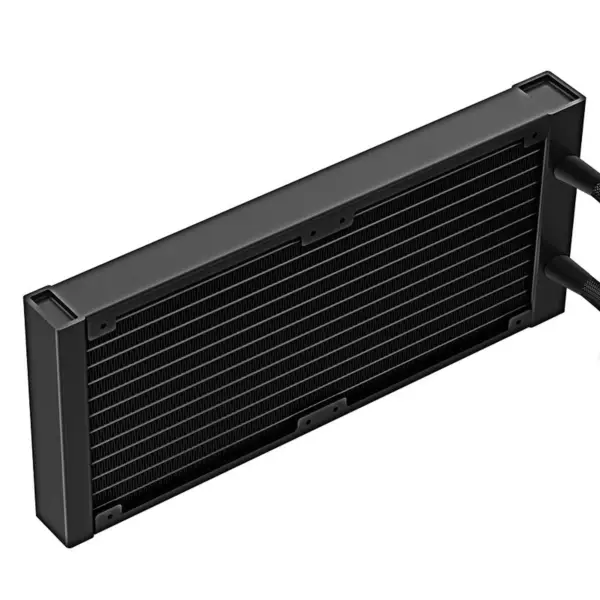 Alseye Argb 240mm, Aio Rgb Cpu Liquid Cooler, přizpůsobitelný LCD displej teploty