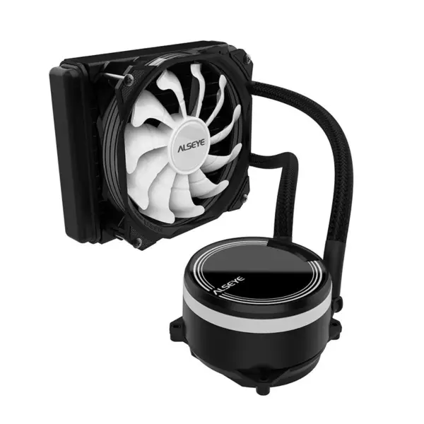 Alseye Argb Motherboard Sync Edition For Intel/amd 120 All-in-one Liquid Cooling System 1x 120mm Radiator Cpu Cooler