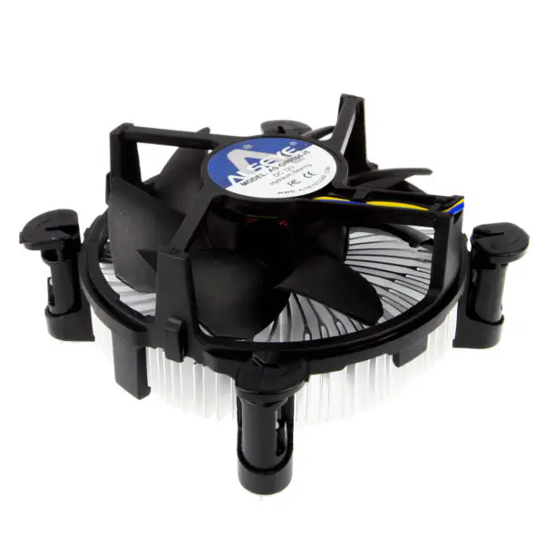 Alseye As-gh1156-i5 Cpu Cooler 90mm Cpu Fan With Heat Sink Radiator Tdp 85w Cooler For Lga 1155/1151/1150 / I3/i5