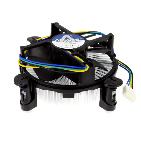 Alseye As-gh1156-i5 Cpu Cooler 90mm Cpu Fan With Heat Sink Radiator Tdp 85w Cooler For Lga 1155/1151/1150 / I3/i5