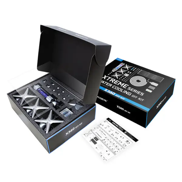 Alseye Case Gaming Diy Vodní chlazení Compuressor Cpu Cooler pro Intel a Amd Socket